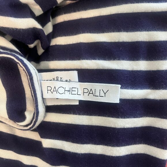 RACHEL PALLY  Cosmos Midi Dress  Navy/White Stripe Size Large - Picture 8 of 8